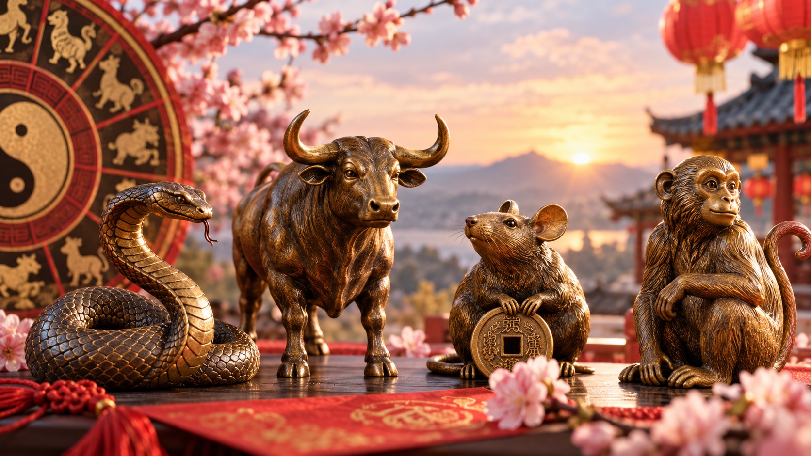 Patru zodii chinezești au noroc. Ziua aduce schimbări