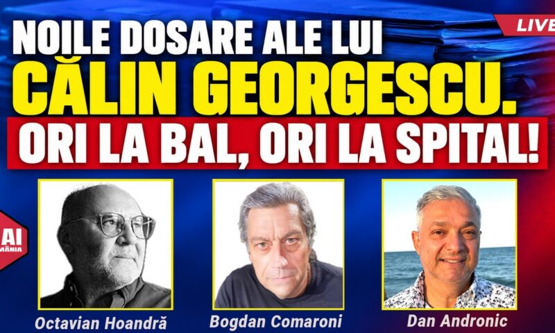 Noile dosare ale lui Călin Georgescu. Ori la bal, ori la spital!