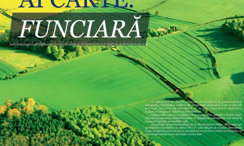 Peste 500 de milioane de lei pentru cadastrarea gratuită a terenurilor și clădirilor. ANCPI dă startul unei noi etape de finanțare