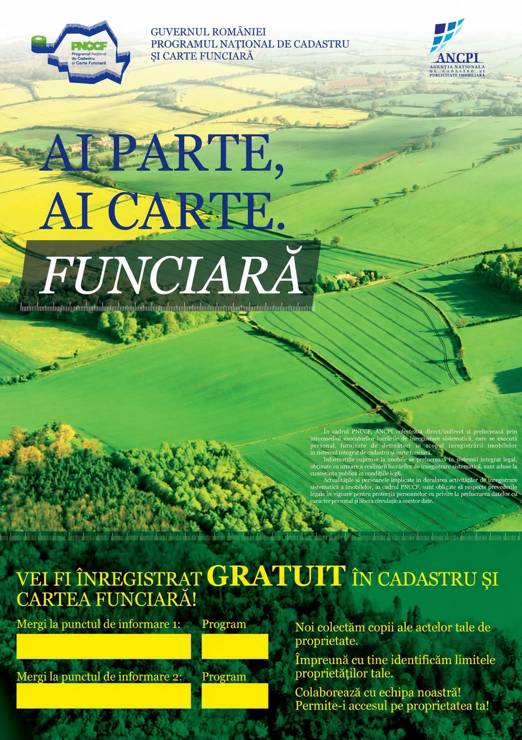 Peste 500 de milioane de lei pentru cadastrarea gratuită a terenurilor și clădirilor. ANCPI dă startul unei noi etape de finanțare