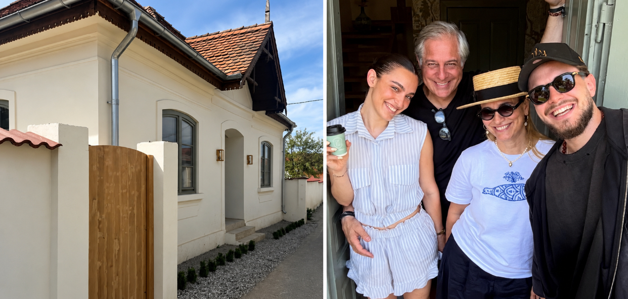 De la case vechi la cazare pentru turiști. Cum au dezvoltat Alexandre Eram și Andreea Esca afacerea din Porumbacu de Jos