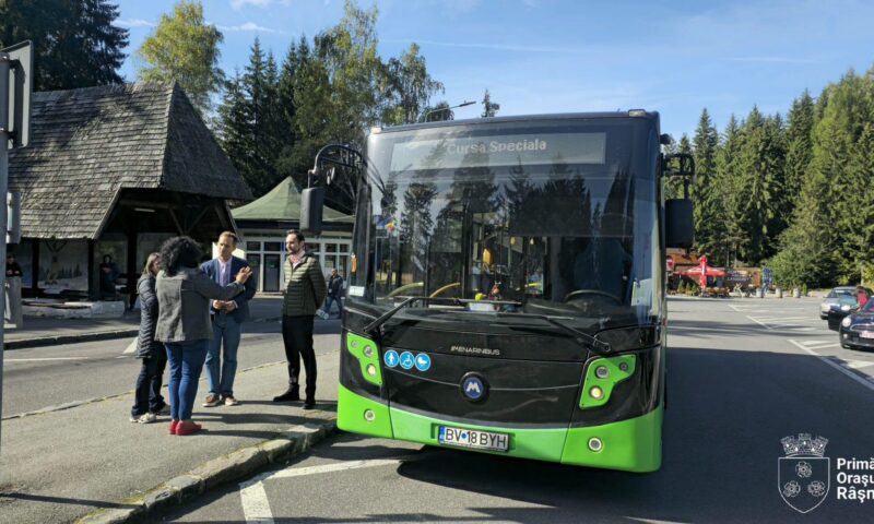 Autobuz direct între Râșnov și Poiana Brașov. Când intră în circulație