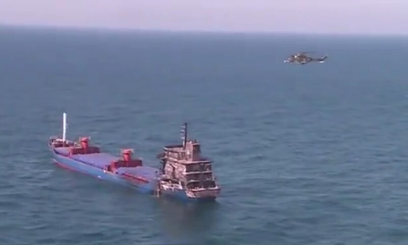 Liderul navigatorilor dezvăluie cum a fost lovită nava din Marea Neagră. Ar fi fost folosite două tipuri de drone rusești Geran