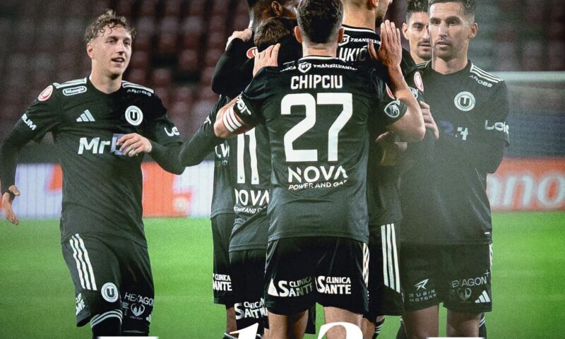 Universitatea Cluj a câștigat derby-ul cu CFR, scor 3-1. Șumudică acuză „trei greșeli flagrante”