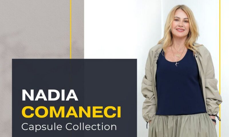 Eleganță de nota 10: Colecția-capsulă Nadia Comăneci se lansează în premieră pe piața din Statele Unite prin platforma „Ce Fain!”