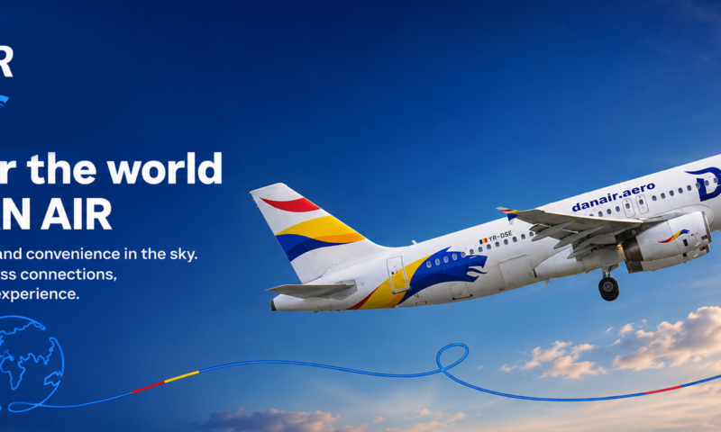 O nouă companie aeriană din România a cerut intrarea în insolvență. Dan Air are datorii de peste 126 de milioane de lei