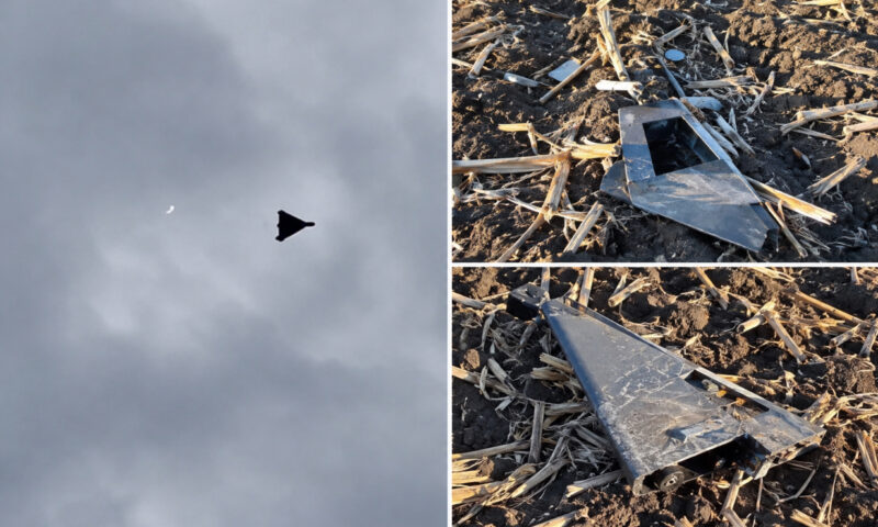 Drone detectate deasupra Republicii Moldova. Explozii în patru raioane și fragmente de aparate de zbor descoperite
