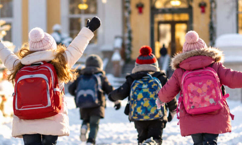 Calendarul vacanței de iarnă 2026-2027. Data la care elevii se întorc în bănci