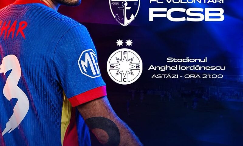 FC Voluntari – FCSB, în runda a 12-a din Superligă, ora 21.00. Echipele probabile și detaliile partidei