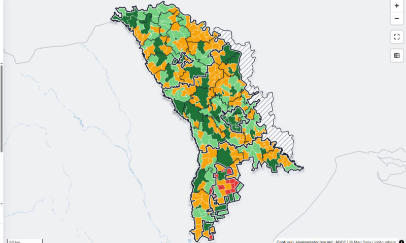Republica Moldova își schimbă harta. A fost prezentat planul prin care 898 de primării ar putea deveni 273 după alegerile din 2027