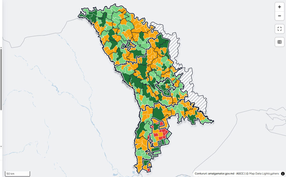 Republica Moldova își schimbă harta. A fost prezentat planul prin care 898 de primării ar putea deveni 273 după alegerile din 2027