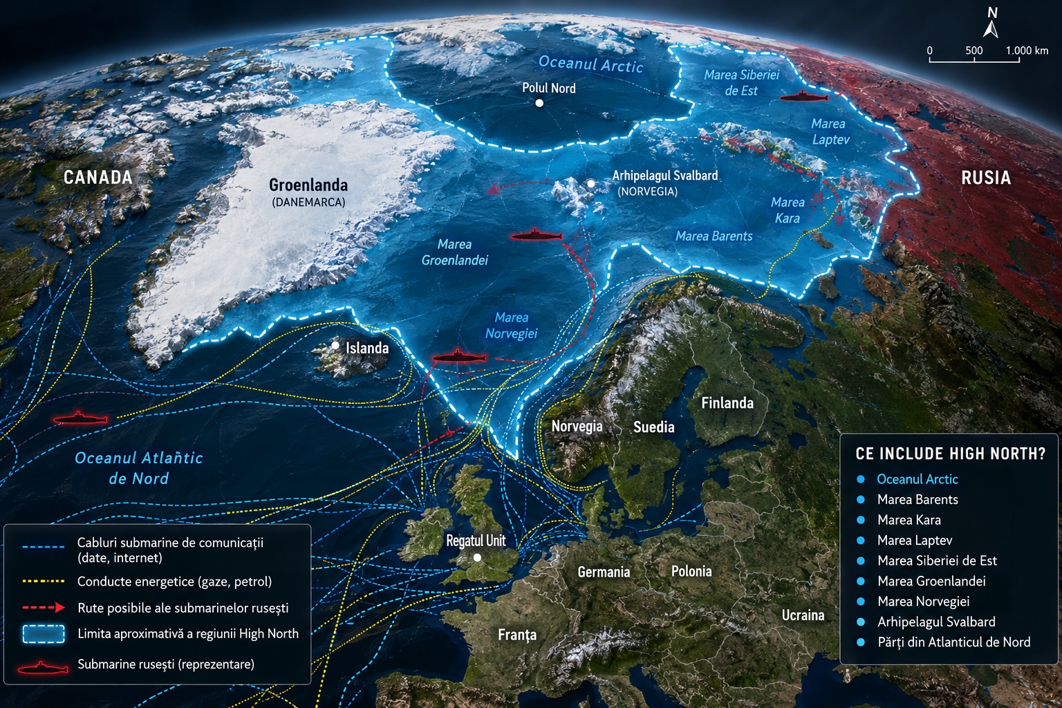 Harta geopolitică a High North
