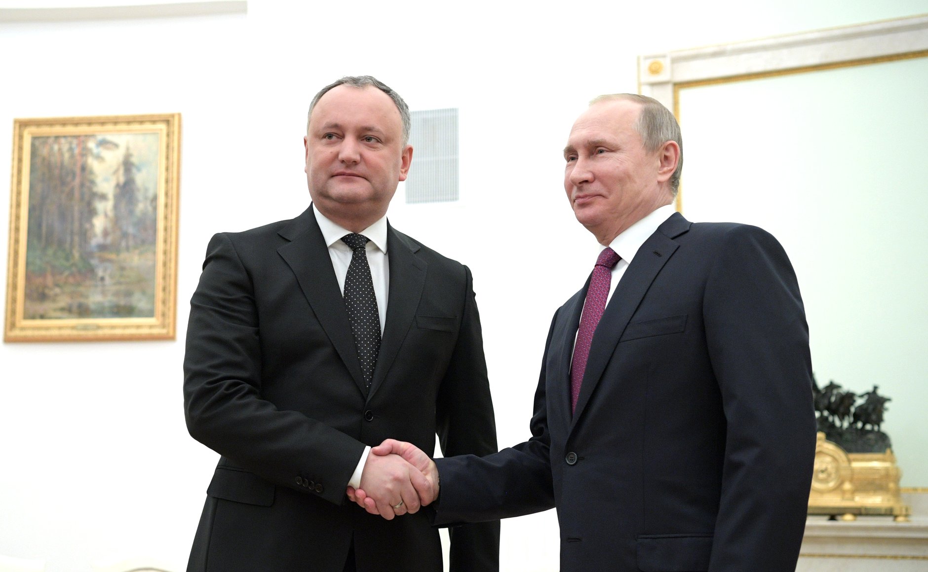 Igor Dodon-Vladimir Putin
