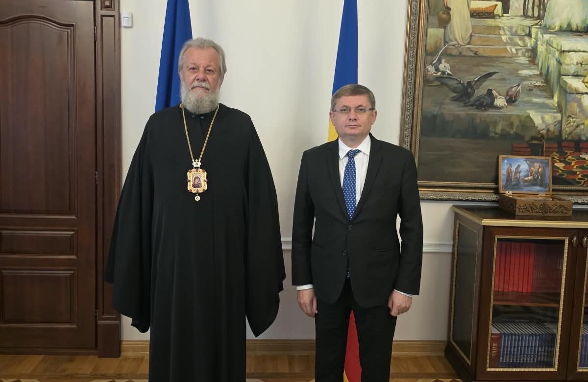 După întâlnirea cu Mitropolitul Basarabiei, Igor Grosu a mers la Mitropolitul Vladimir. Cea au discutat cei doi