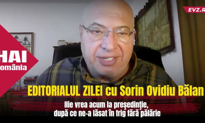 Ilie vrea acum la preşedinţie, după ce ne-a lăsat în frigfără pălărie