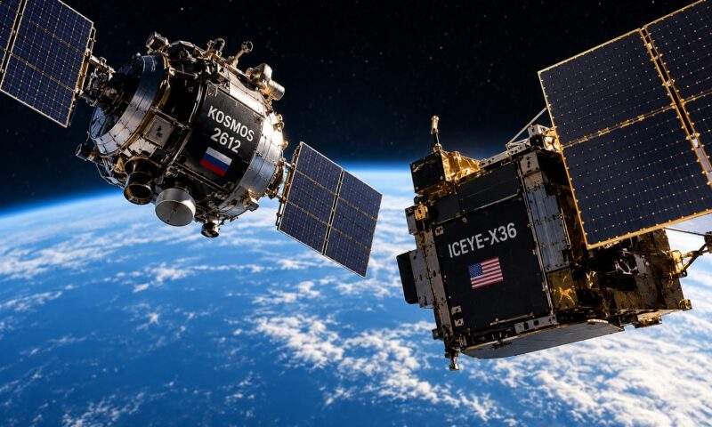 Un satelit rusesc s-a apropiat la 500 de metri de unul american. Ce urmărea Moscova în spațiu