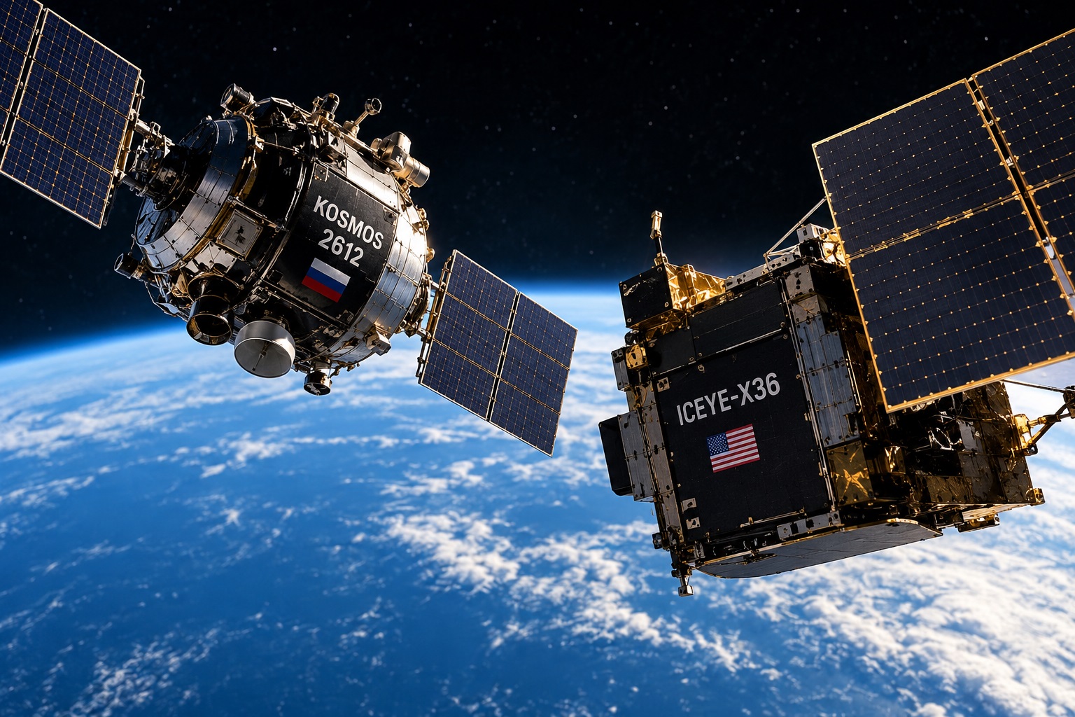 Un satelit rusesc s-a apropiat la 500 de metri de unul american. Ce urmărea Moscova în spațiu
