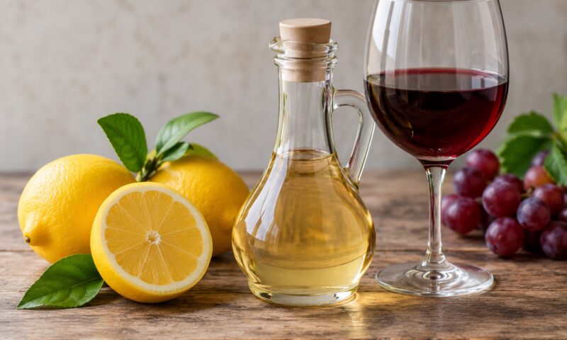Acidul, ingredientul uitat din bucătărie. Repari orice mâncare cu lămâie, oțet sau vin