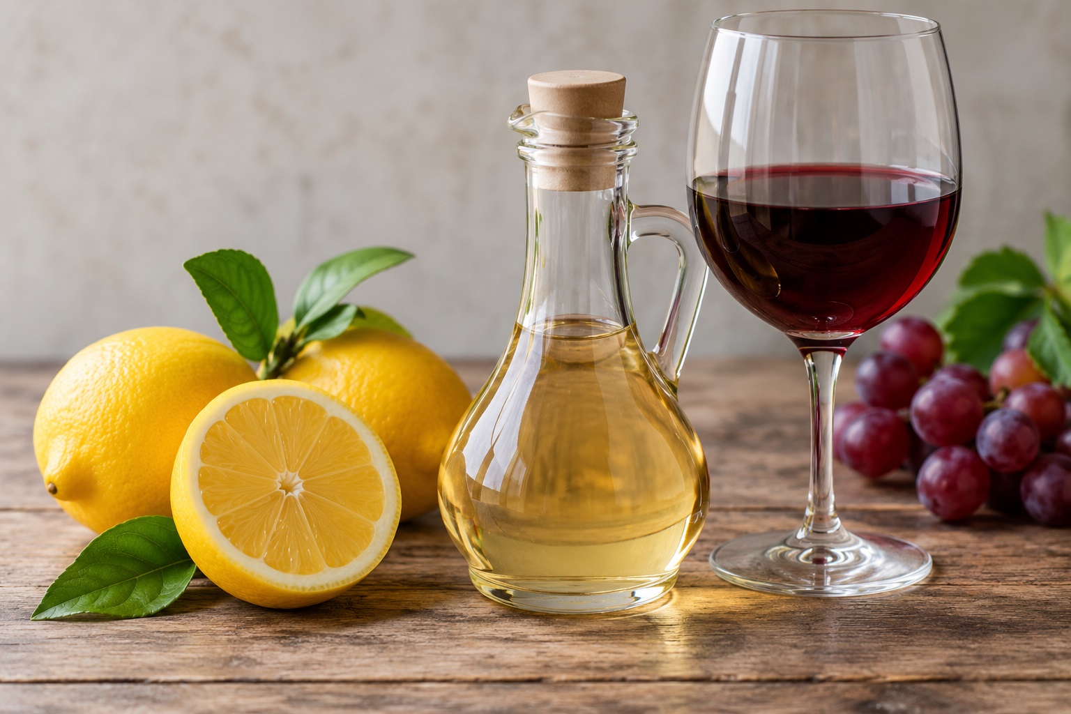 Acidul, ingredientul uitat din bucătărie. Repari orice mâncare cu lămâie, oțet sau vin