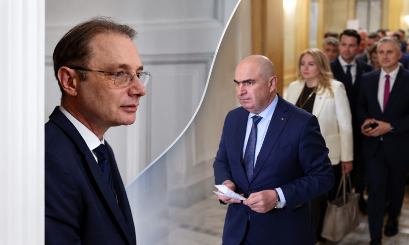 Ilie Bolojan și Luca Niculescu semnează duminică un acord de susținere. Ce prevede documentul