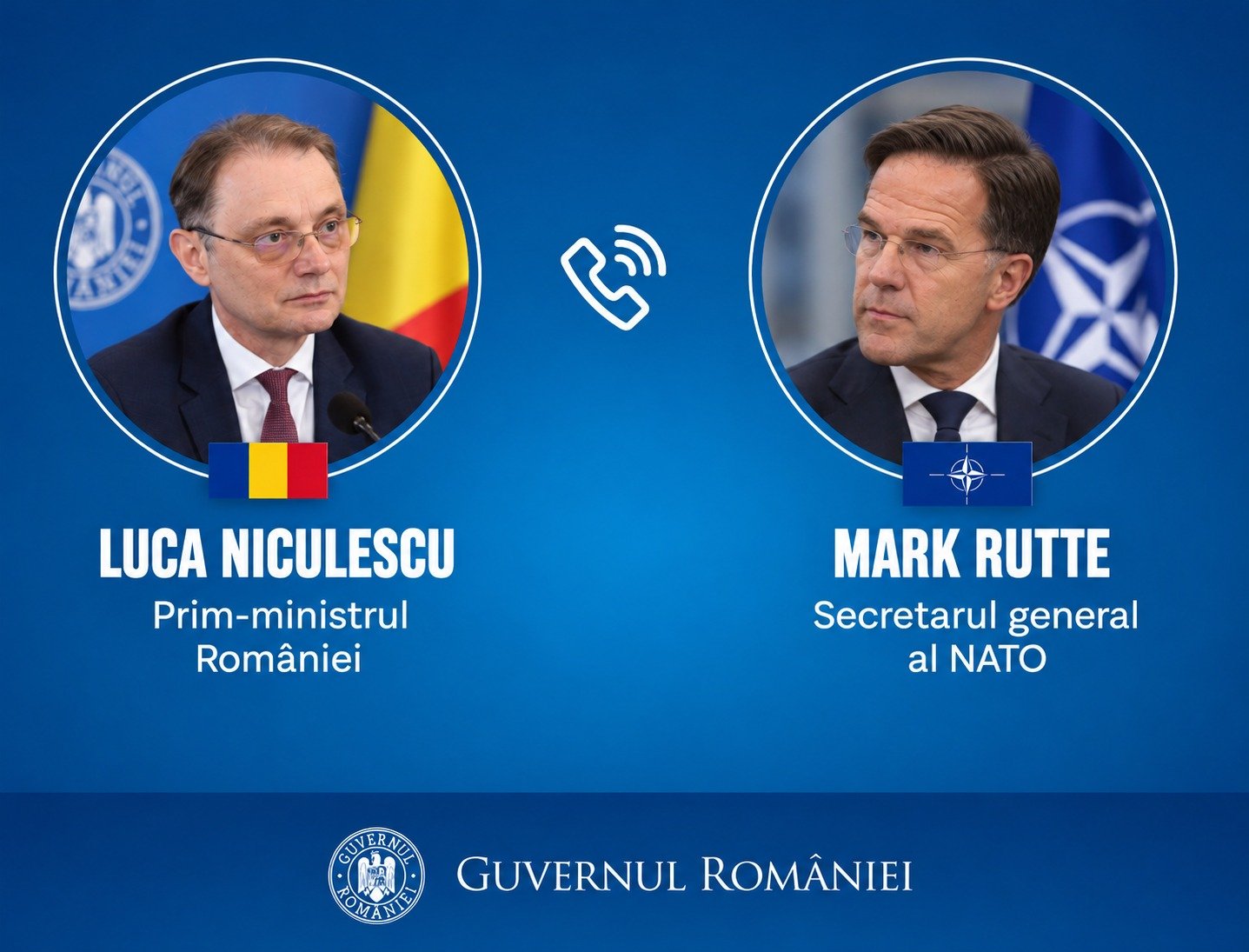 Luca Niculescu, discuție cu Mark Rutte. Îngrijorări privind amenințările de pe Flancul estic al NATO