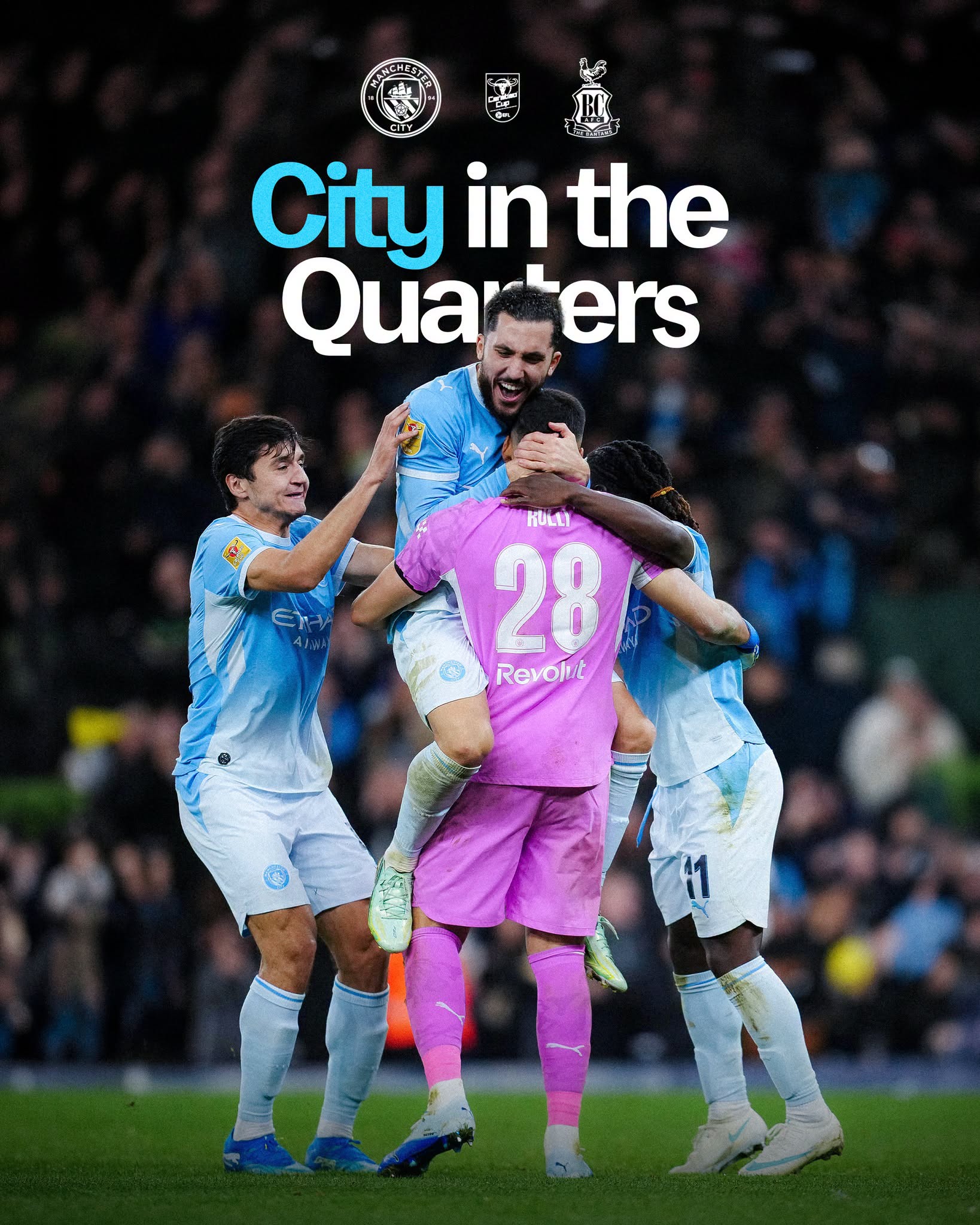 Manchester City sferturi