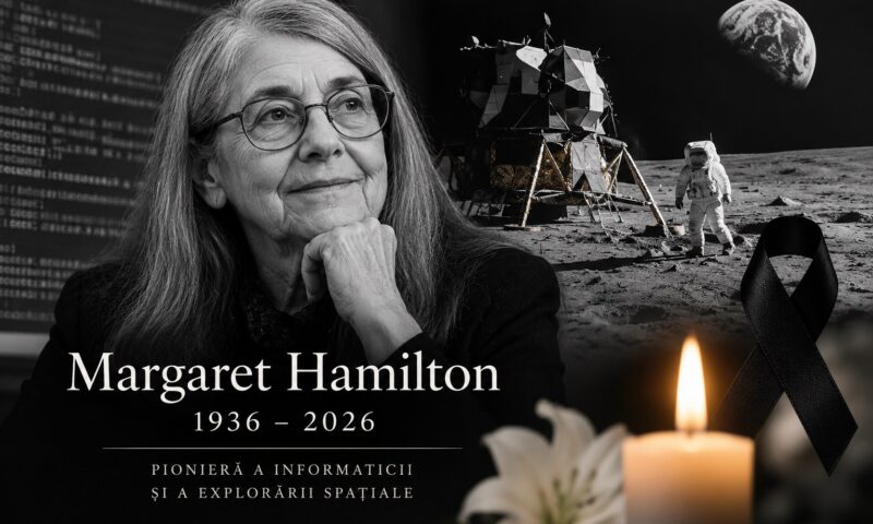 A murit Margaret Hamilton, pioniera din spatele codului Apollo. Avea 90 de ani