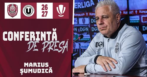 Marius Șumudică avertizează după înfrângerea cu U Cluj că obiectivul e salvarea de la retrogradare