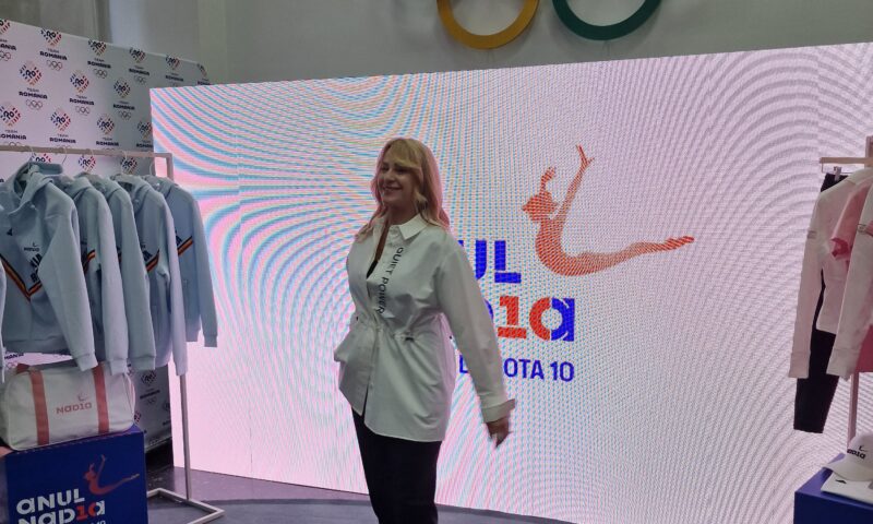 Nadia Comăneci a prezentat colecția Team România și capsula Nadia 10