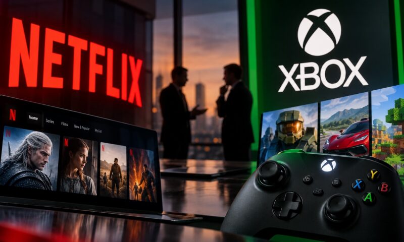 Netflix a oferit 500 de milioane de dolari pentru jocurile Xbox. Microsoft a cerut 800 de milioane