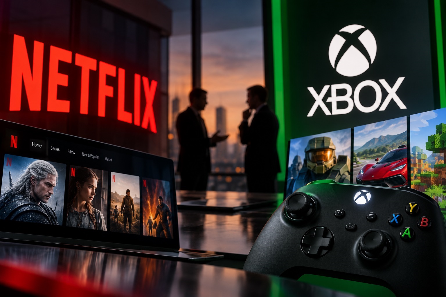 Netflix a oferit 500 de milioane de dolari pentru jocurile Xbox. Microsoft a cerut 800 de milioane