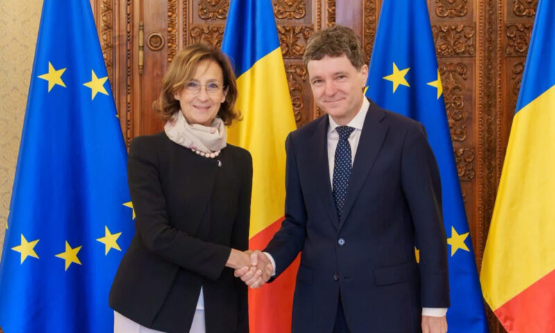 Ce au discutat Nicușor Dan și președinta Comisiei de la Veneția la Cotroceni. Anularea scrutinului din 2024, pe agendă