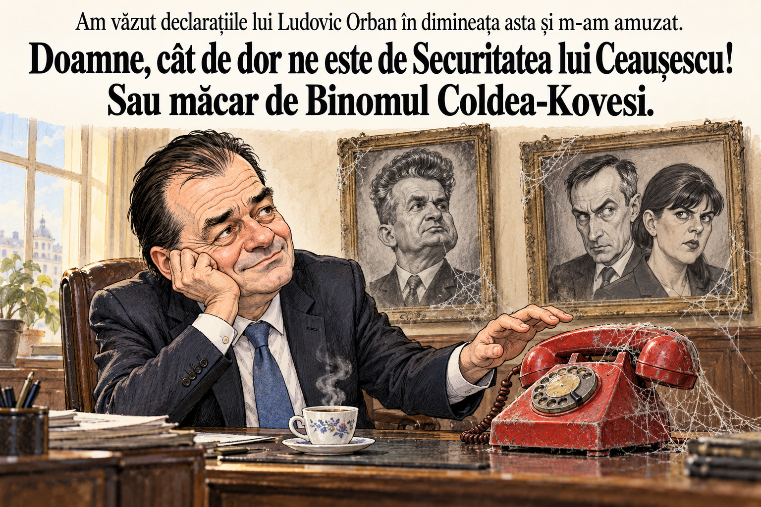 Dor de Nicolae Ceaușescu. Despre Servicii și impotența politicienilor