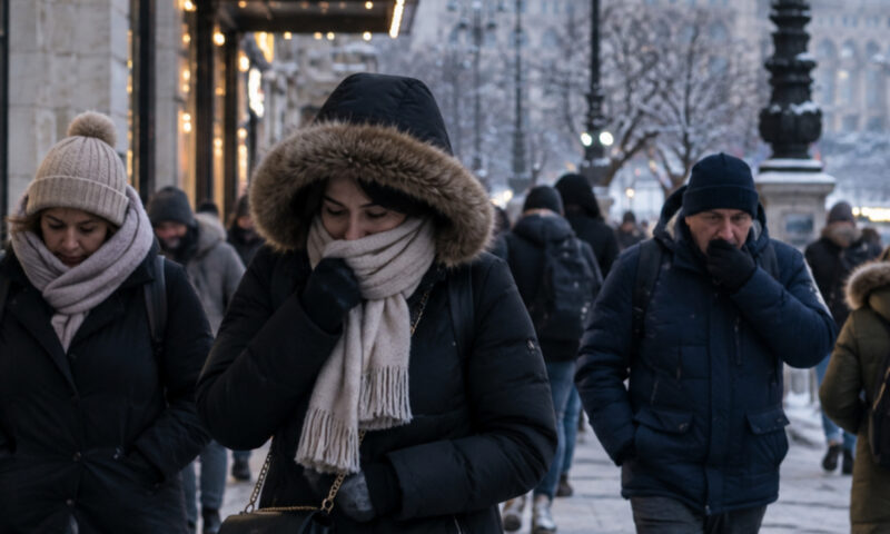 Când vin temperaturile de iarnă în București. Ziua în care termometrele vor indica -1 grad