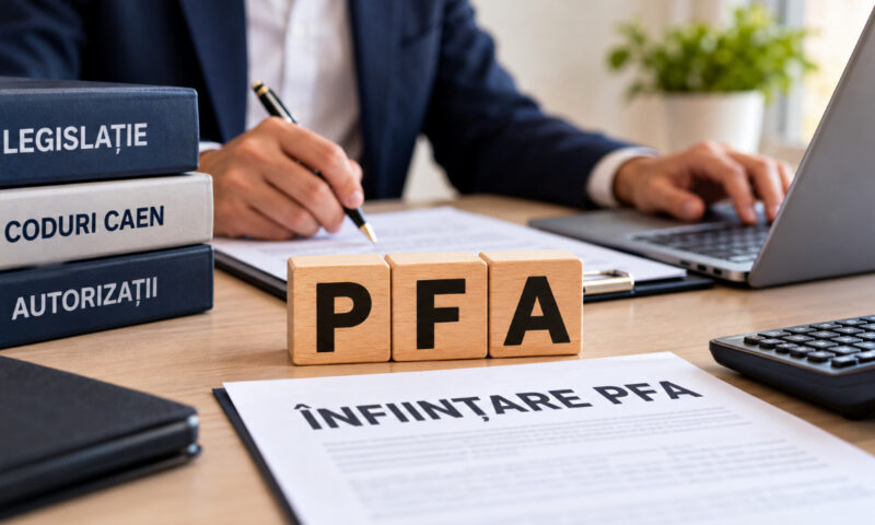 Înființare PFA în 2026: acte, condiții și ce trebuie să verifici înainte să începi activitatea