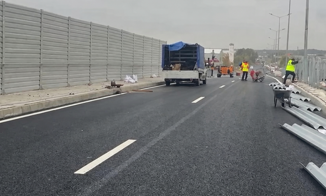 Schimbări pe A0. Pasajul DN3 a fost deschis, iar alte două loturi ar putea fi inaugurate săptămâna viitoare