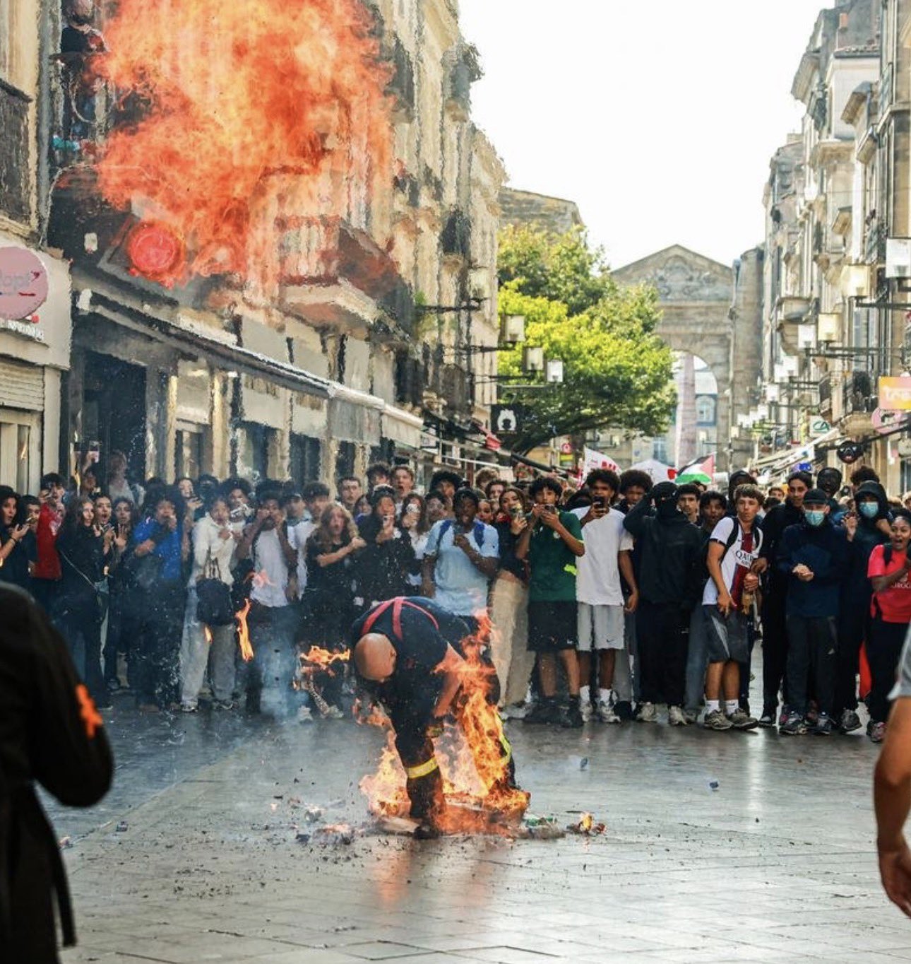 Proteste elevi Franța