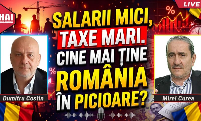 Salarii mici, taxe mari. Cine mai ține România în picioare?