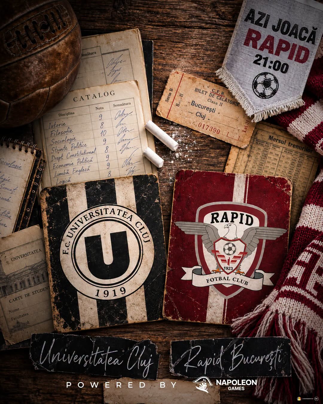 U Cluj și Rapid, ora 21.00. Meci special pentru Cristiano Bergodi în duelul de pe Cluj Arena