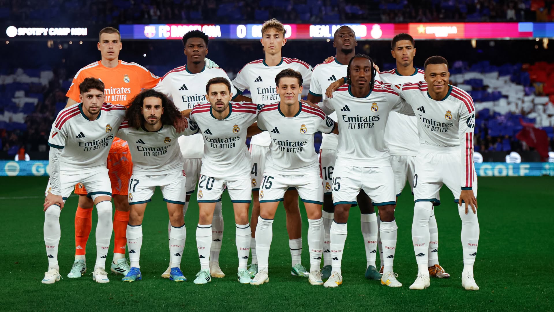 Real Madrid a câștigat El Clásico la Barcelona, scor 2-1. Mbappé a marcat golul victoriei în minutul 87