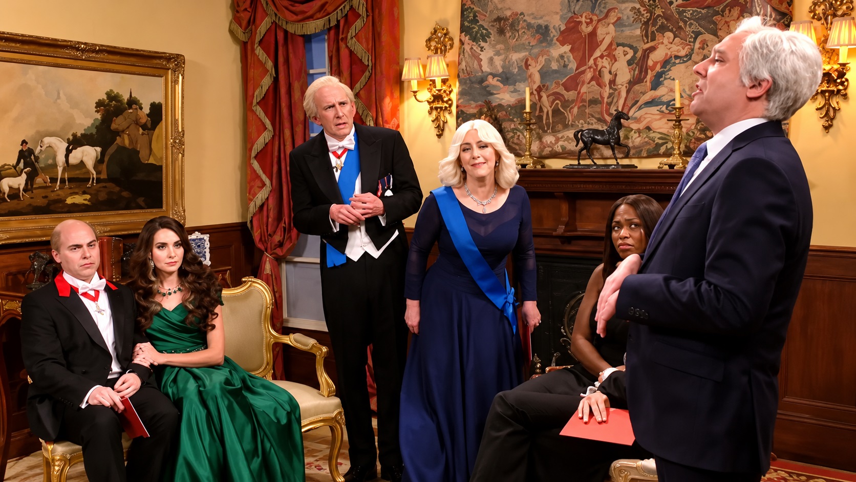 Harry și William, față în față într-o satiră regală. „SNL UK” ironizează conflictul dintre frați