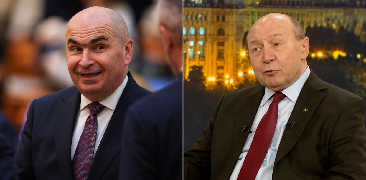 Băsescu îl critică pe Bolojan pentru politica fiscală. „Rețeta” pentru reducerea deficitului, prezentată de fostul președinte