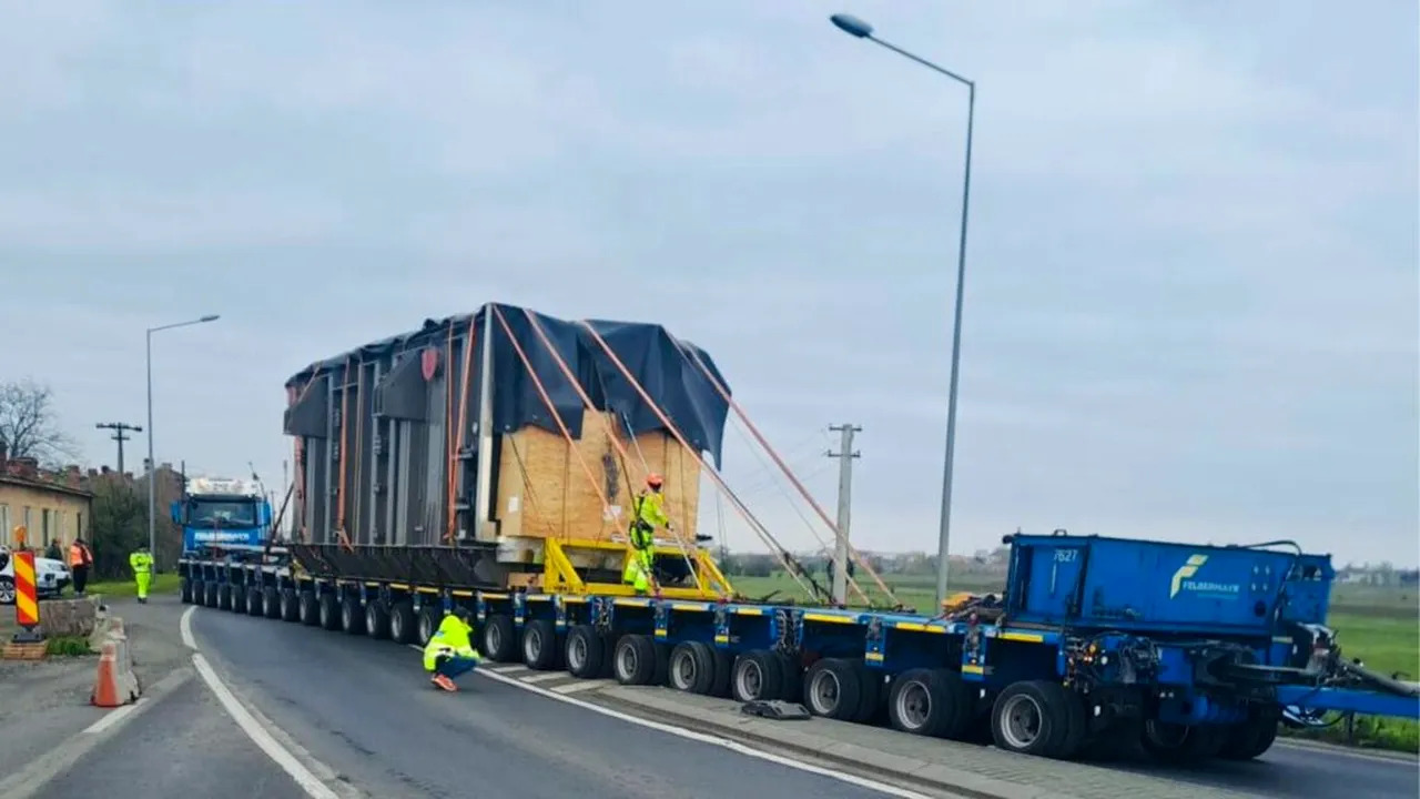 Transporturi agabaritice pe mai multe drumuri din România. Traseele anunțate de Poliția Română