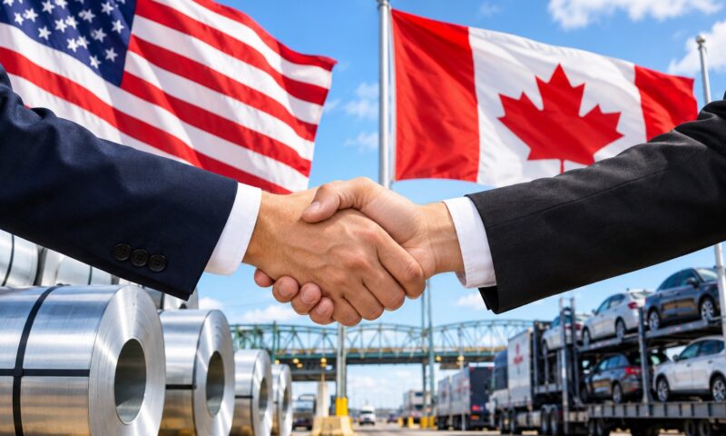 SUA și Canada negociază reducerea tarifelor vamale. O înțelegere ar putea veni înainte de alegeri