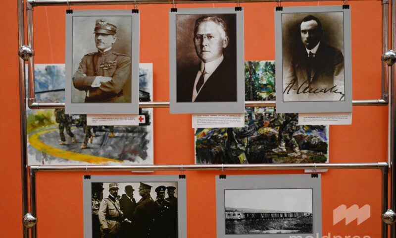 Ziua Armatei României, marcată la Chișinău printr-o expoziție despre misiunile militare internaționale din perioada interbelică
