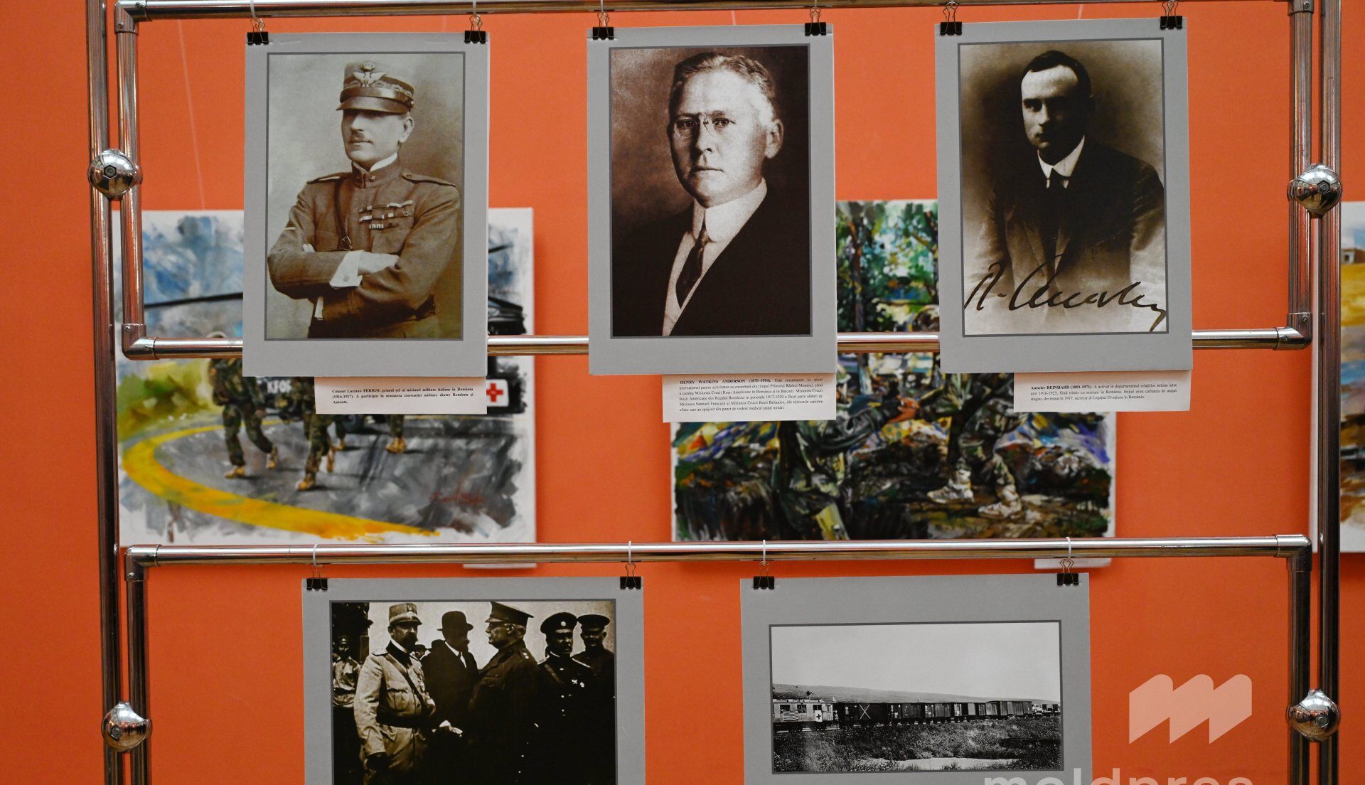 Ziua Armatei României, marcată la Chișinău printr-o expoziție despre misiunile militare internaționale din perioada interbelică