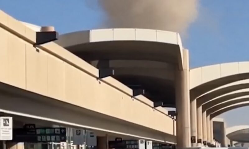 Explozie pe aeroportul din Riad. Mai multe persoane au fost rănite