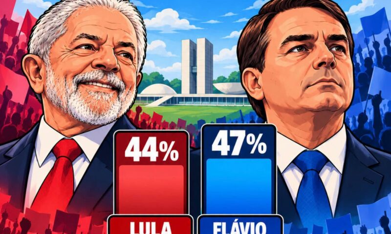 Alegeri prezidențiale Brazilia 2026. Flávio Bolsonaro îl devansează pe Lula da Silva și provoacă un șoc politic în primul tur