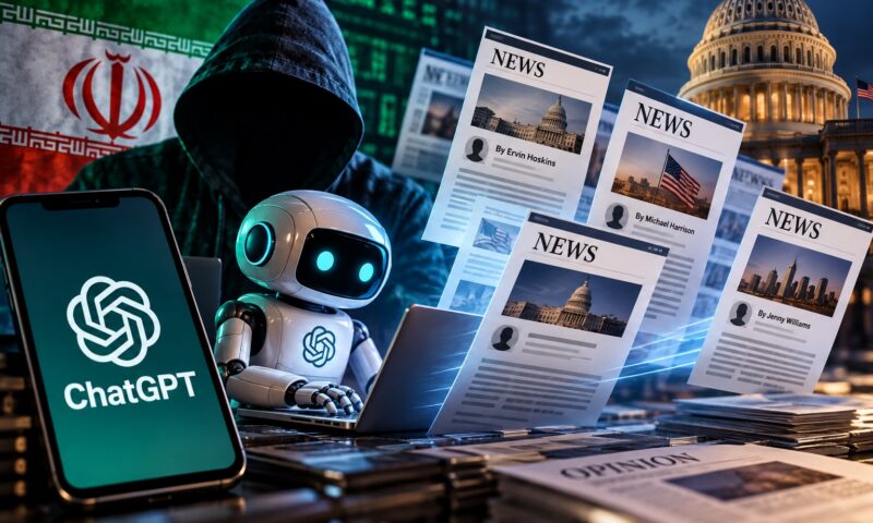 ChatGPT, folosit într-o campanie de propagandă iraniană. Aproape 100 de articole, identificate în SUA