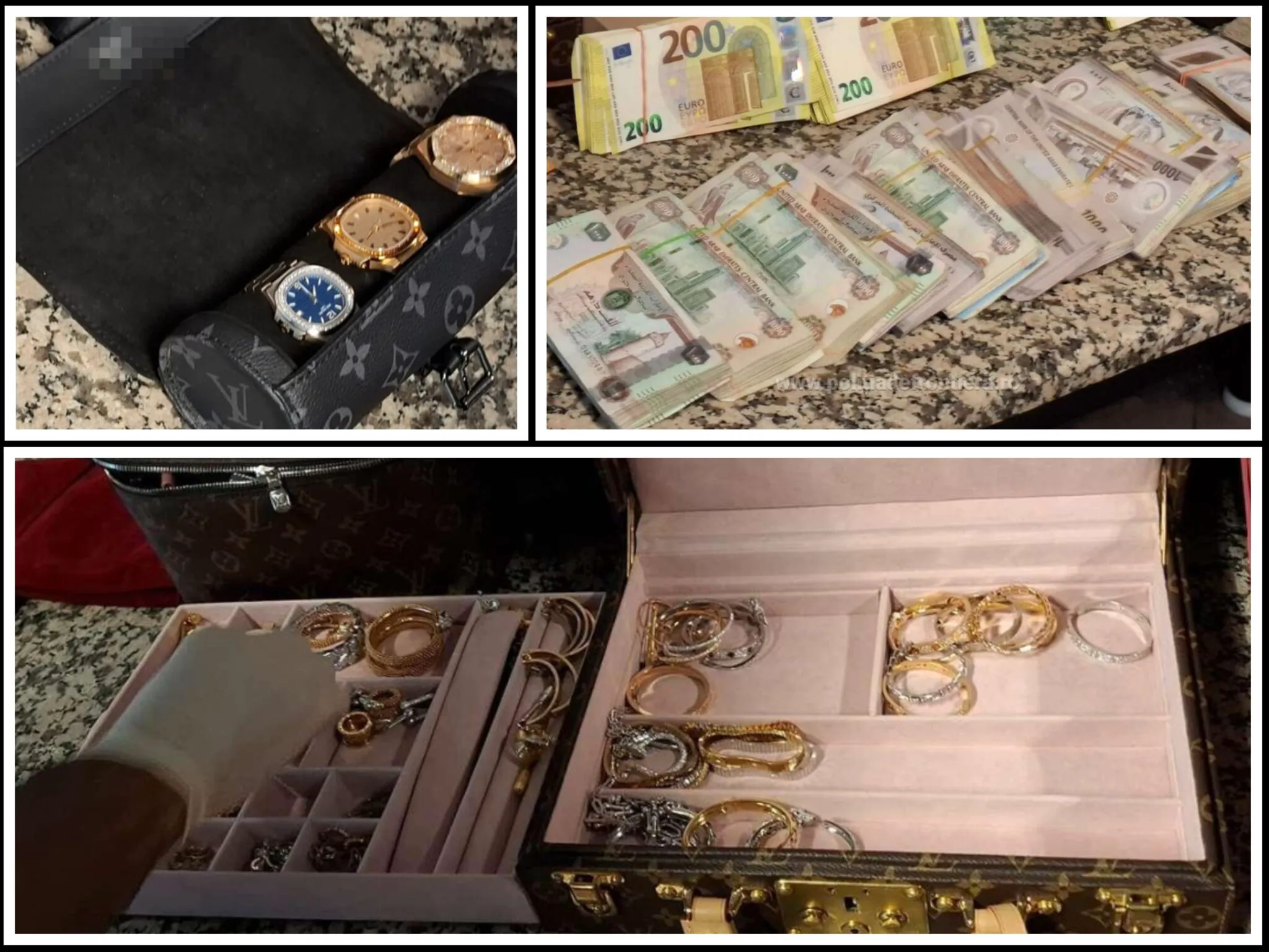 Furtul de la Vama Otopeni. Unde au ajuns 3 milioane de dirhami, bancnote din Dubai dispărute? Înscenare pentru dublarea sumei?